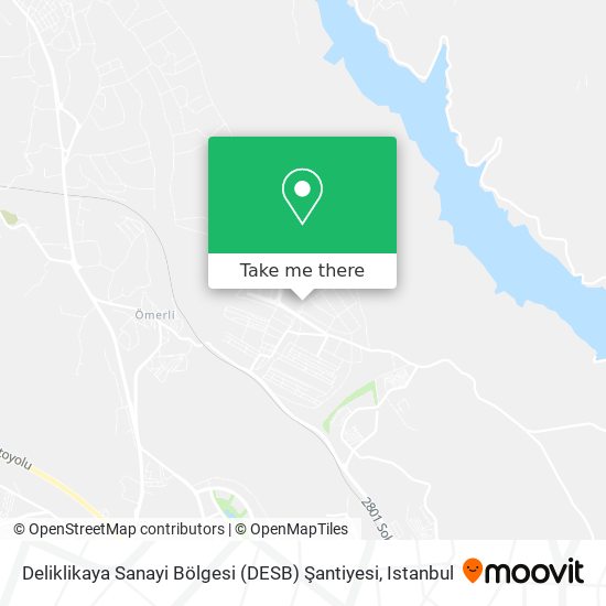 Deliklikaya Sanayi Bölgesi (DESB) Şantiyesi map