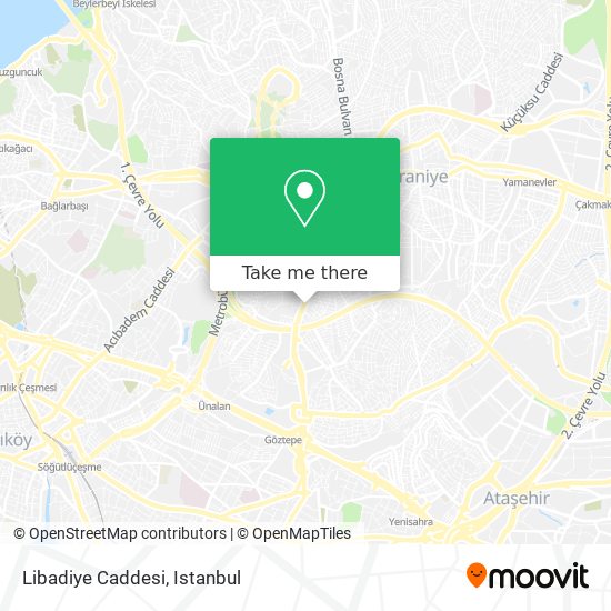 Libadiye Caddesi map