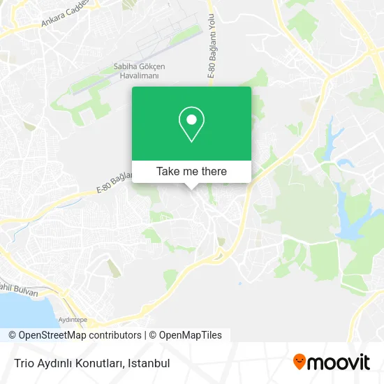 Trio Aydınlı Konutları map