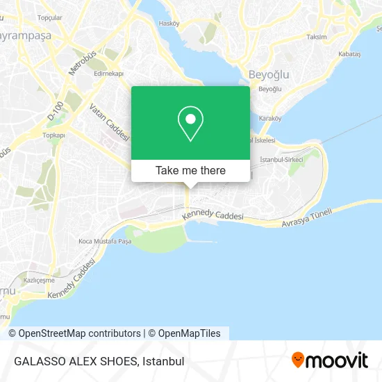 GALASSO ALEX SHOES map