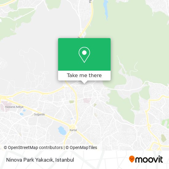 Ninova Park Yakacık map