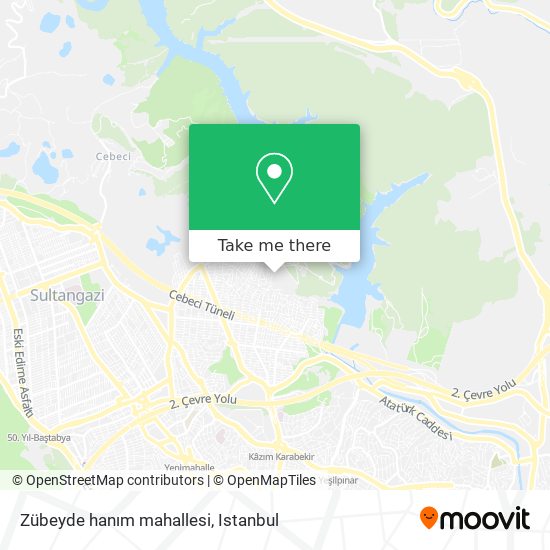 Zübeyde hanım mahallesi map