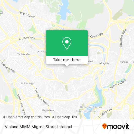 Vialand MMM Migros Store map