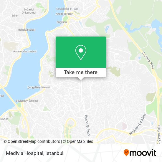 Medivia Hospital map