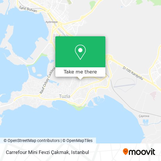 Carrefour Mini Fevzi Çakmak map