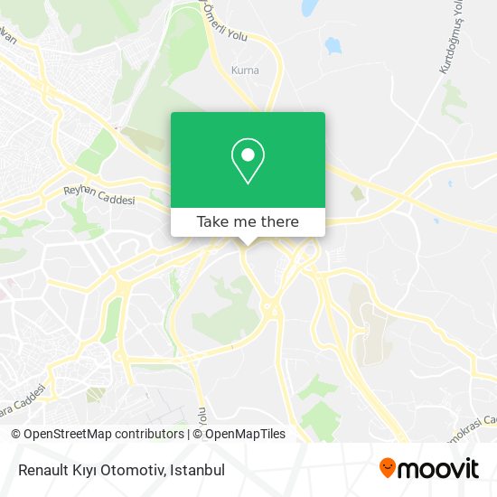 Renault Kıyı Otomotiv map