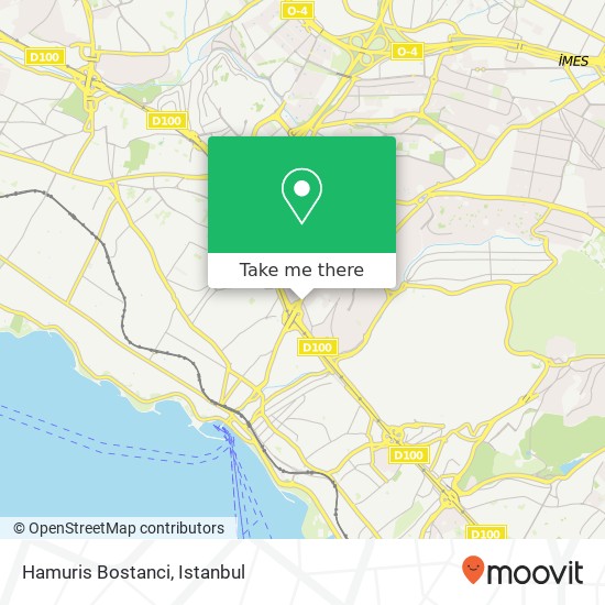 Hamuris Bostanci map