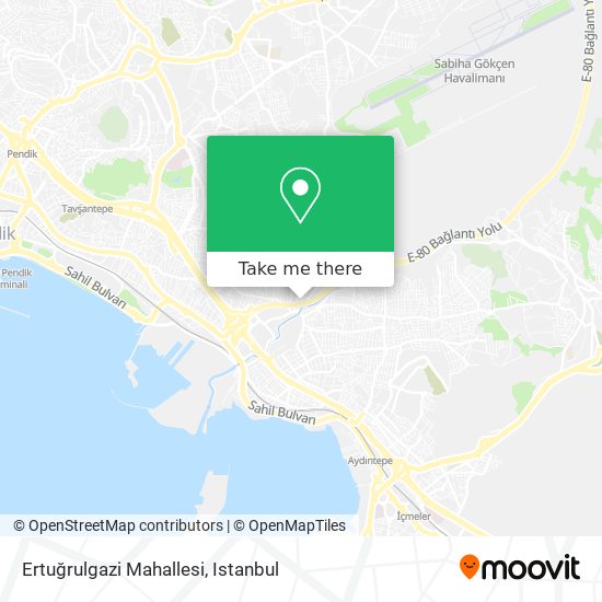 Ertuğrulgazi Mahallesi map
