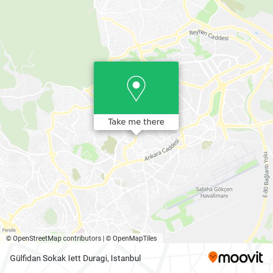 Gülfidan Sokak Iett Duragi map
