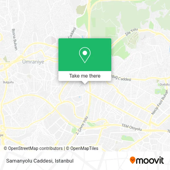 Samanyolu Caddesi map