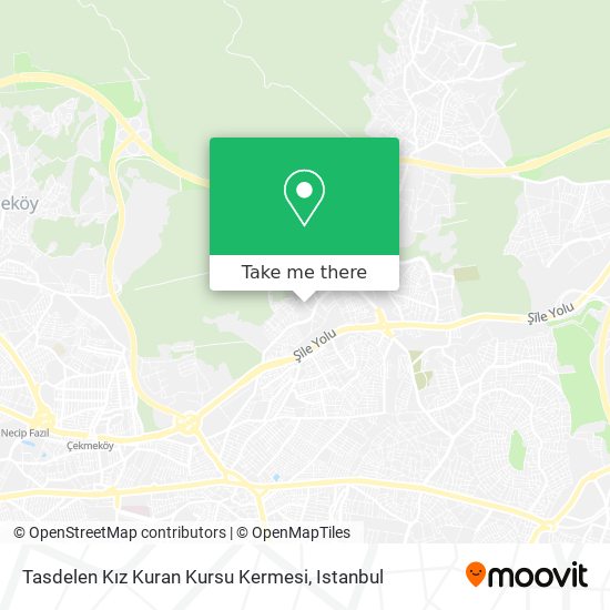 Tasdelen Kız Kuran Kursu Kermesi map