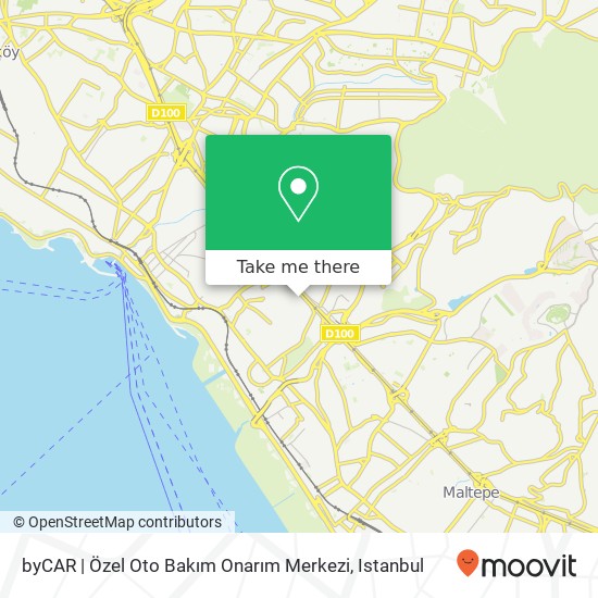 byCAR | Özel Oto Bakım Onarım Merkezi map