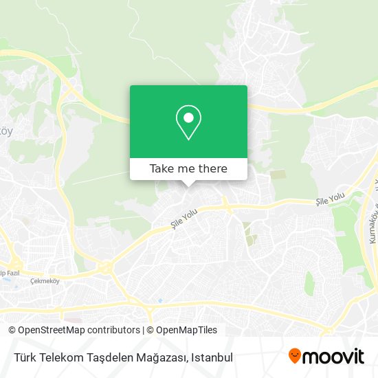 Türk Telekom Taşdelen Mağazası map