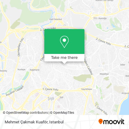 Mehmet Çakmak Kuaför map