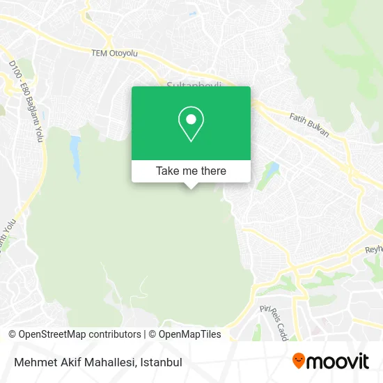 Mehmet Akif Mahallesi map