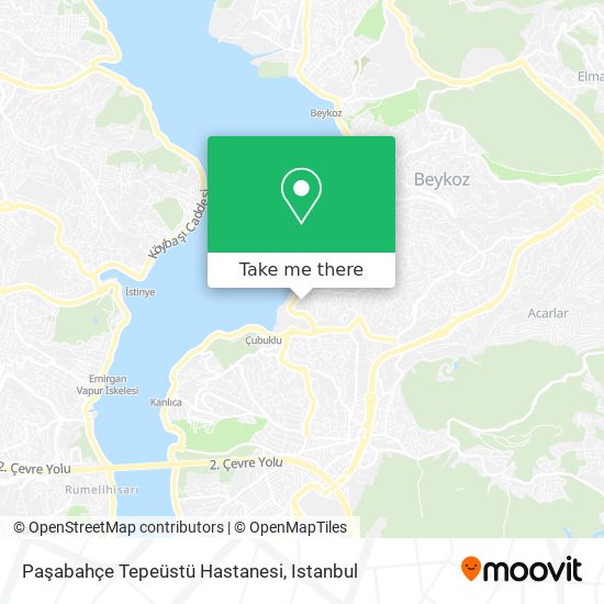 Paşabahçe Tepeüstü Hastanesi map