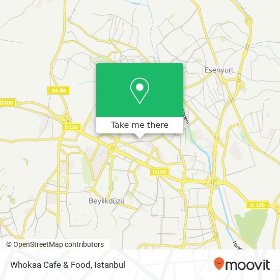 Whokaa Cafe & Food map