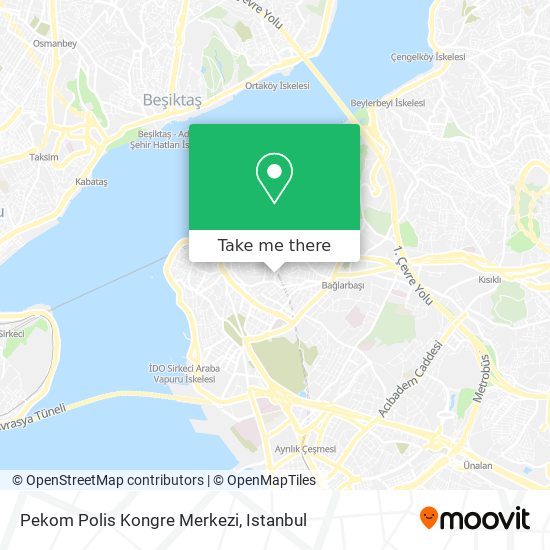 Pekom Polis Kongre Merkezi map