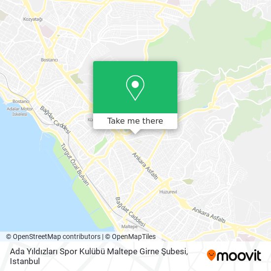 Ada Yıldızları Spor Kulübü Maltepe Girne Şubesi map