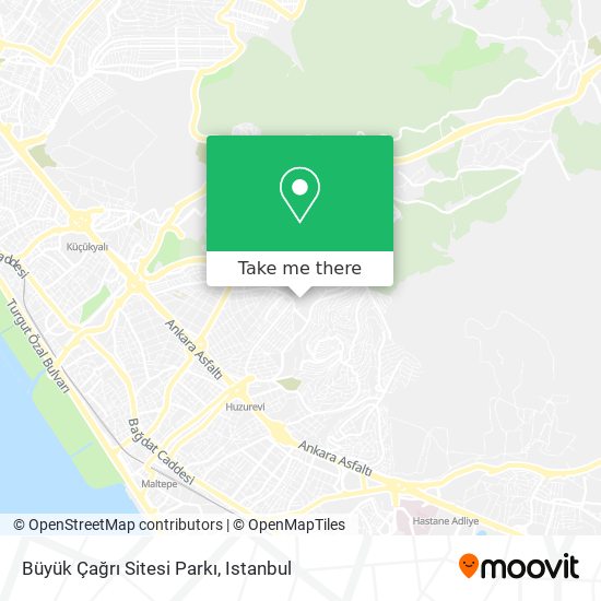 Büyük Çağrı Sitesi Parkı map