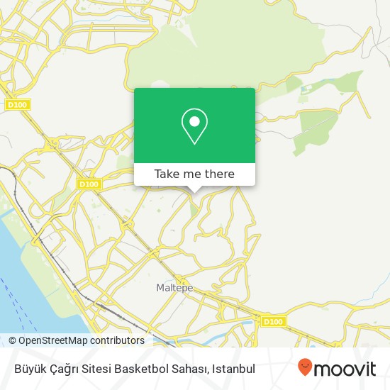 Büyük Çağrı Sitesi Basketbol Sahası map