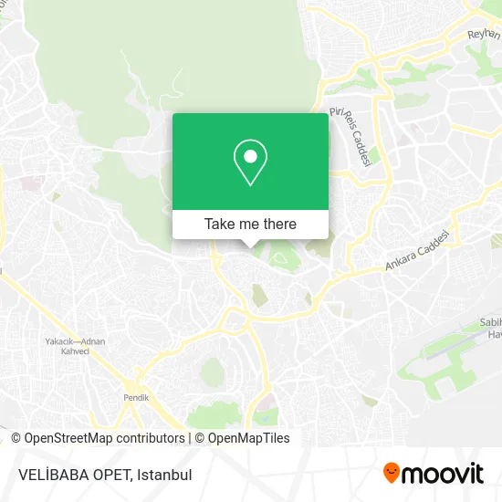 VELİBABA OPET map