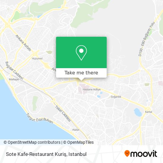 Sote Kafe-Restaurant Kuriş map