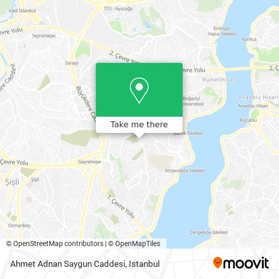 Ahmet Adnan Saygun Caddesi map