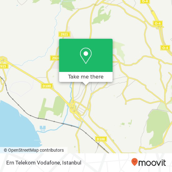 Ern Telekom Vodafone map