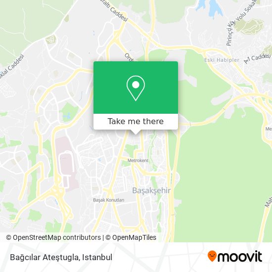 Bağcılar Ateştugla map