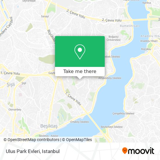 Ulus Park Evleri map