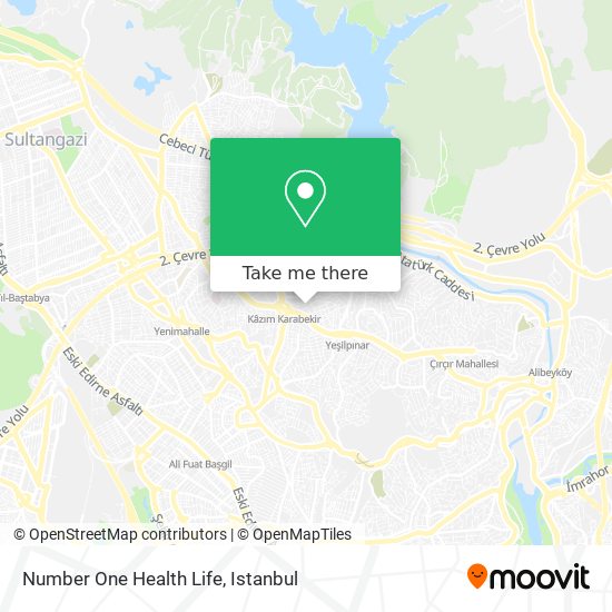 Number One Health Life map