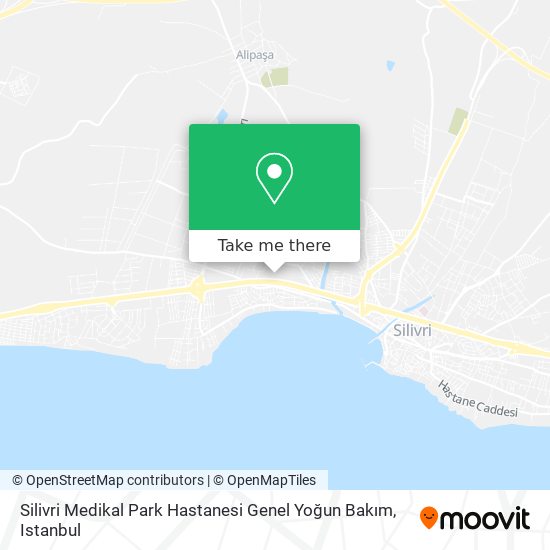 Silivri Medikal Park Hastanesi Genel Yoğun Bakım map