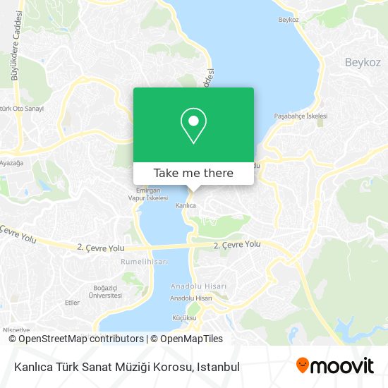 Kanlıca Türk Sanat Müziği Korosu map