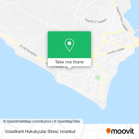 Güzelkent Hukukçular Sitesi map