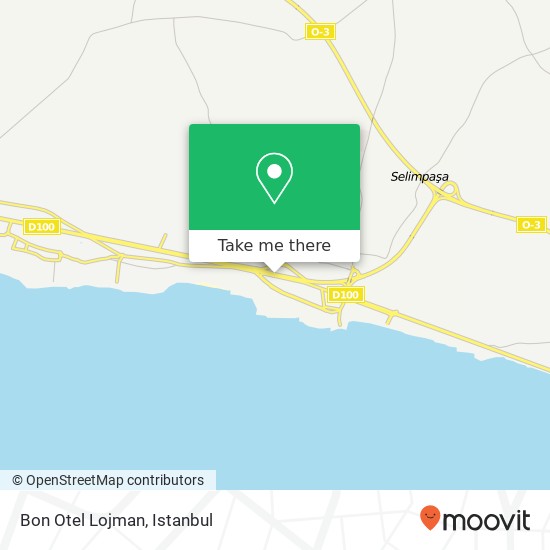 Bon Otel Lojman map