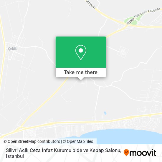 Silivri Acik Ceza İnfaz Kurumu pide ve Kebap Salonu map