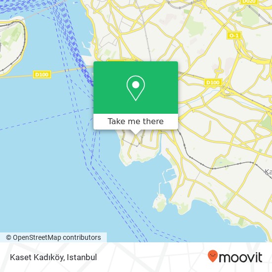 Kaset Kadıköy map