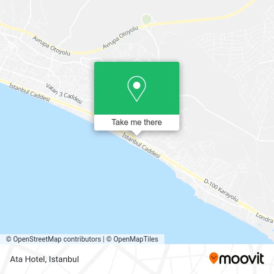 Ata Hotel map
