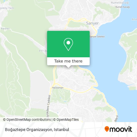 Boğaztepe Organizasyon map