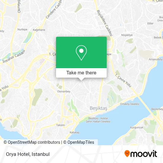 Orya Hotel map
