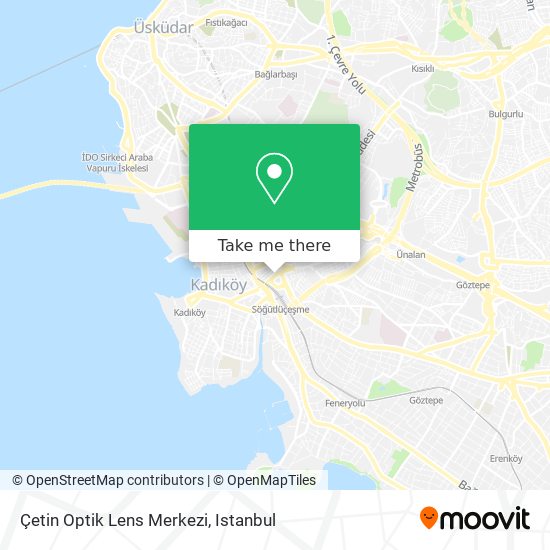 Çetin Optik Lens Merkezi map