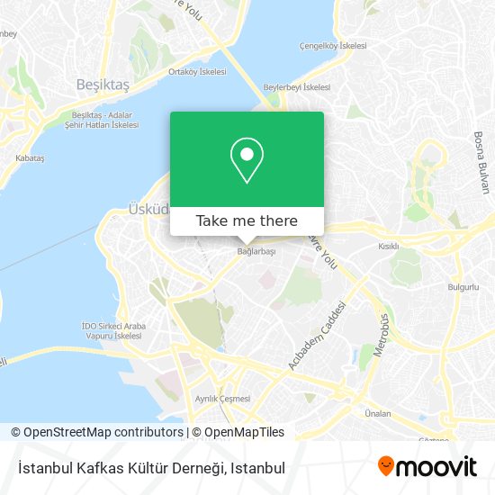 İstanbul Kafkas Kültür Derneği map