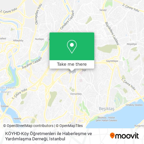 KÖYHD-Köy Öğretmenleri ile Haberleşme ve Yardımlaşma Derneği map