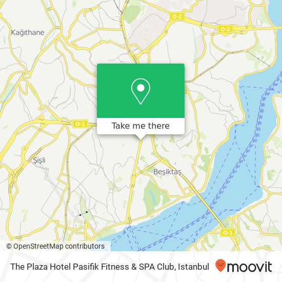 The Plaza Hotel Pasifik Fitness & SPA Club map