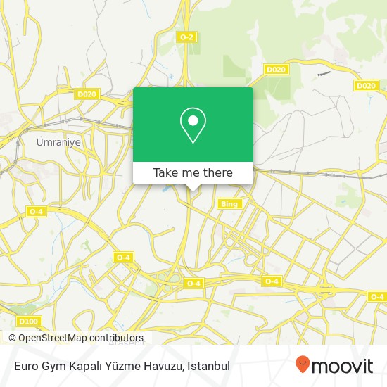 Euro Gym Kapalı Yüzme Havuzu map