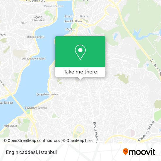 Engin caddesi map