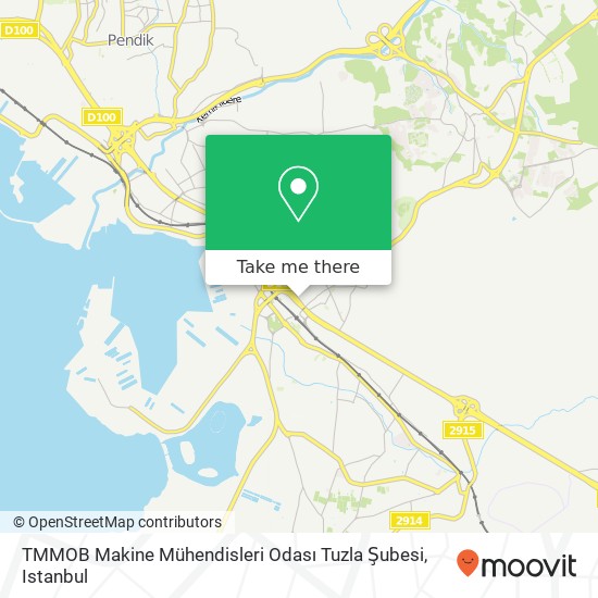 TMMOB Makine Mühendisleri Odası Tuzla Şubesi map