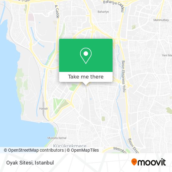 Oyak Sitesi map