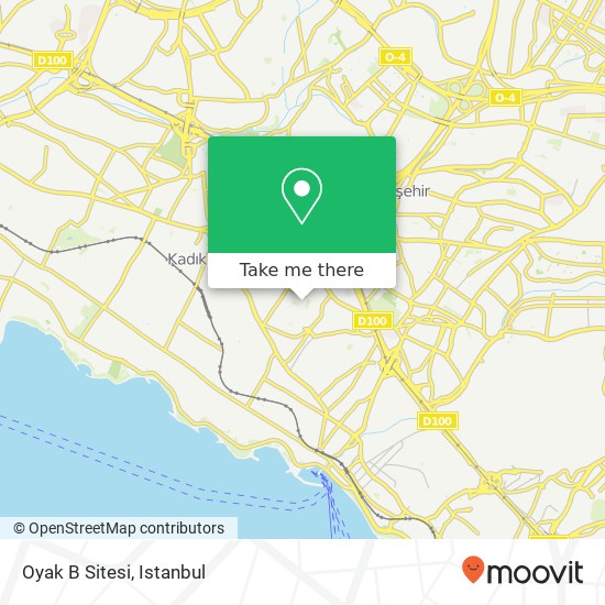 Oyak B Sitesi map